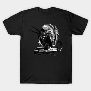 God save the Queen: Alien T-Shirt